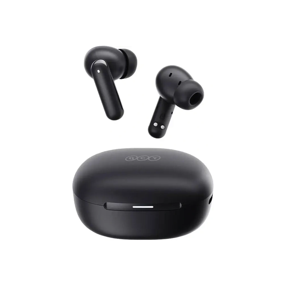 Wholesale QCY MeloBuds HT16 TWS Bluetooth 5.4 SBC/AAC IPX4 wireless in-ear headphones (black) - QCY104 - {ean13} - Hurt