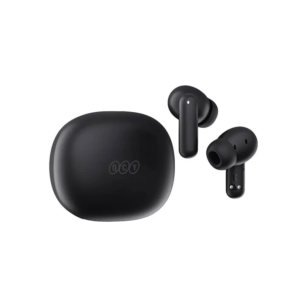 Wholesale QCY MeloBuds HT16 TWS Bluetooth 5.4 SBC/AAC IPX4 wireless in-ear headphones (black) - QCY104 - {ean13} - Hurt
