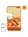 Wholesale QCY MeloBuds Neo T31 TWS Bluetooth 5.3 HFP/A2DP/AVRCP IPX5 wireless in-ear headphones (orange) - QCY105 - {ean13} - Hurt