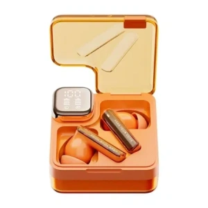 Hurtownia GSM - Bezdrátová sluchátka do uší TWS QCY MeloBuds Neo T31 Bluetooth 5.3 HFP/A2DP/AVRCP IPX5 (oranžové) - QCY105 - {ean13} - Hurt