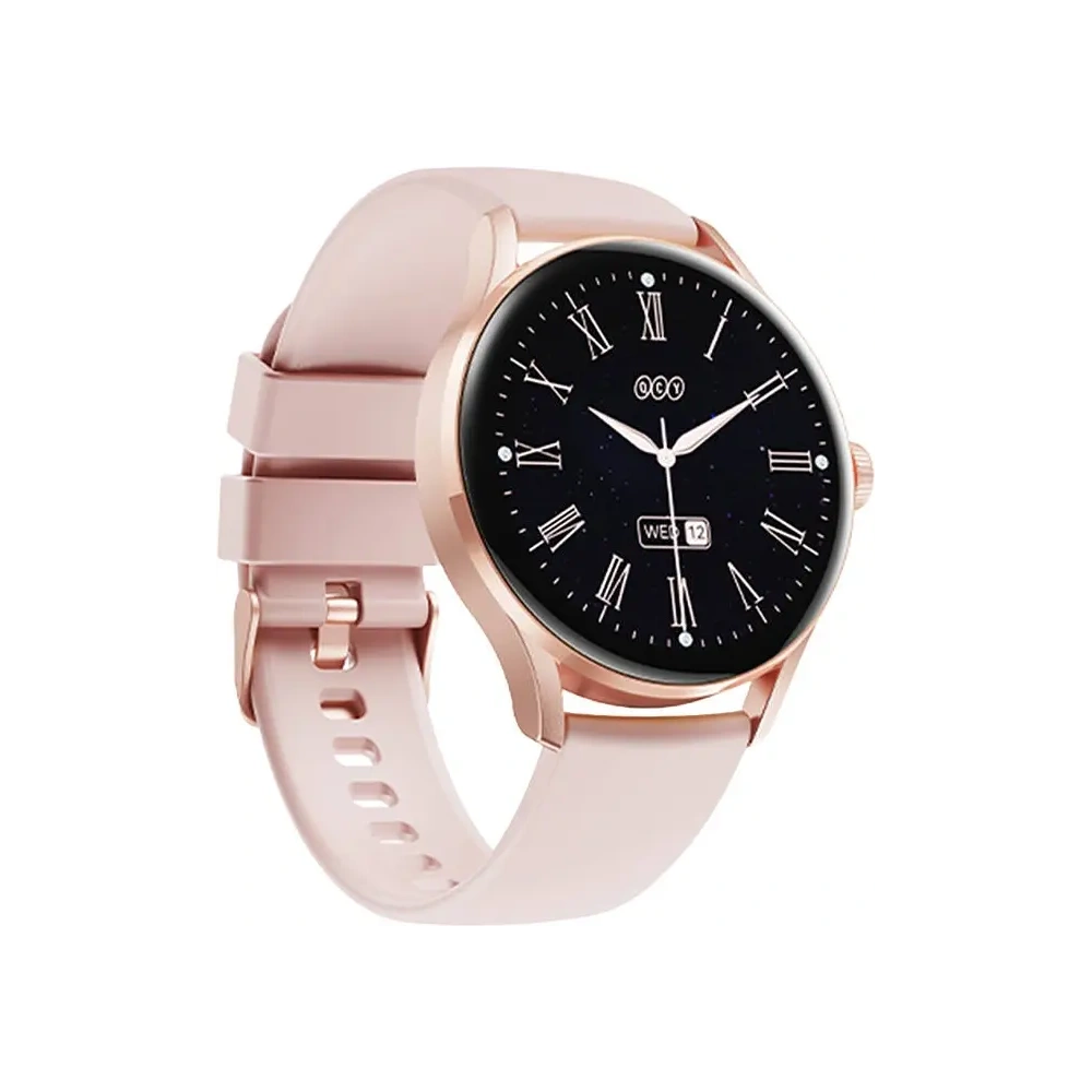 Hurtownia GSM - Smartwatch QCY Elite S11 AMOLED 1.19" IPX8 (różowozłoty) - QCY106 - {ean13} - Hurt