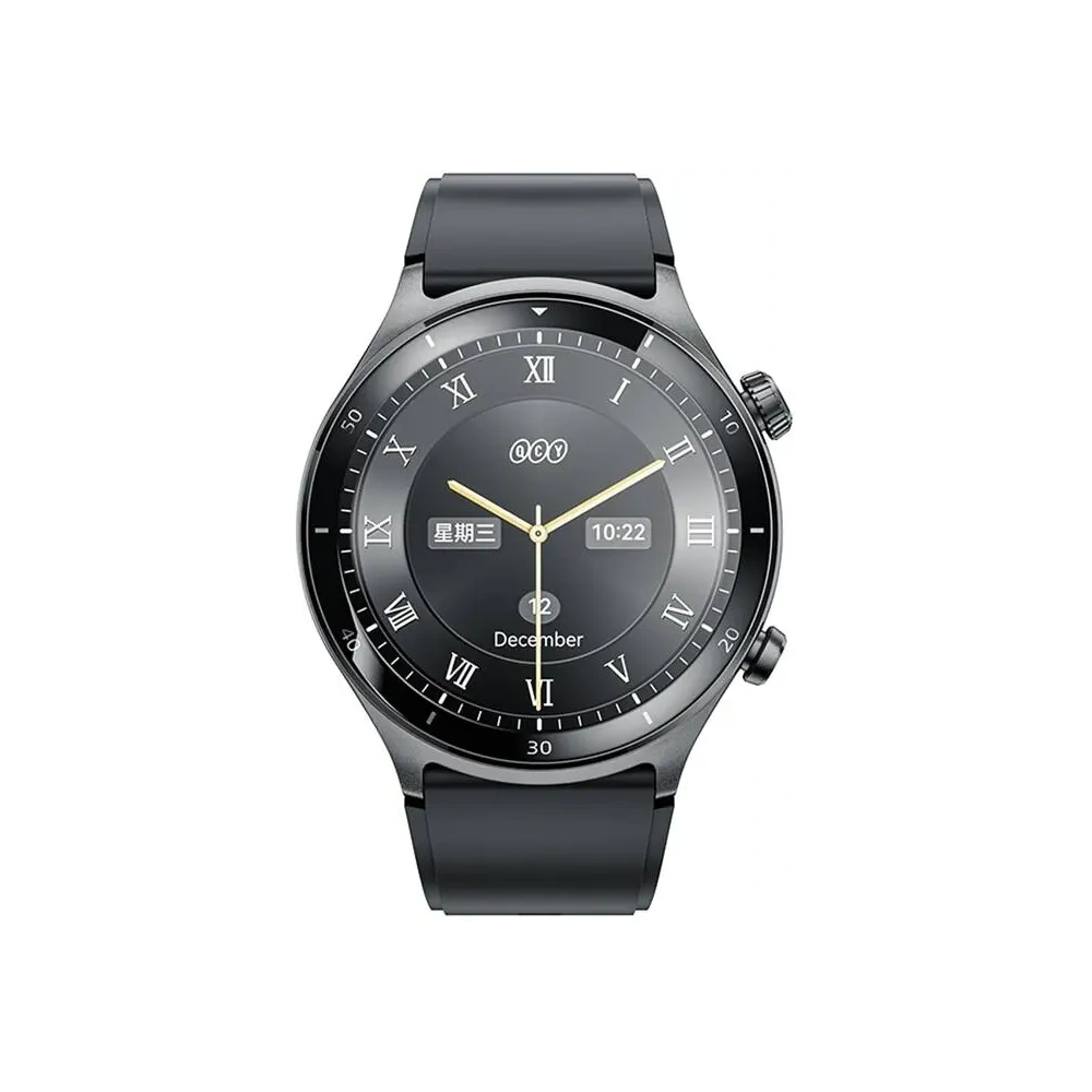 Hurtownia GSM - QCY GT3 S7 AMOLED 1.43" 3ATM Smartwatch (schwarz) - QCY108 - {ean13} - Hurt