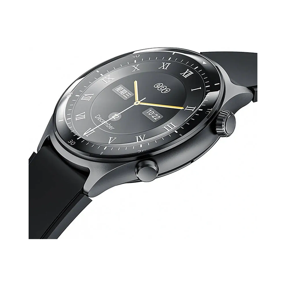 Hurtownia GSM - QCY GT3 S7 AMOLED 1.43" 3ATM Smartwatch (schwarz) - QCY108 - {ean13} - Hurt