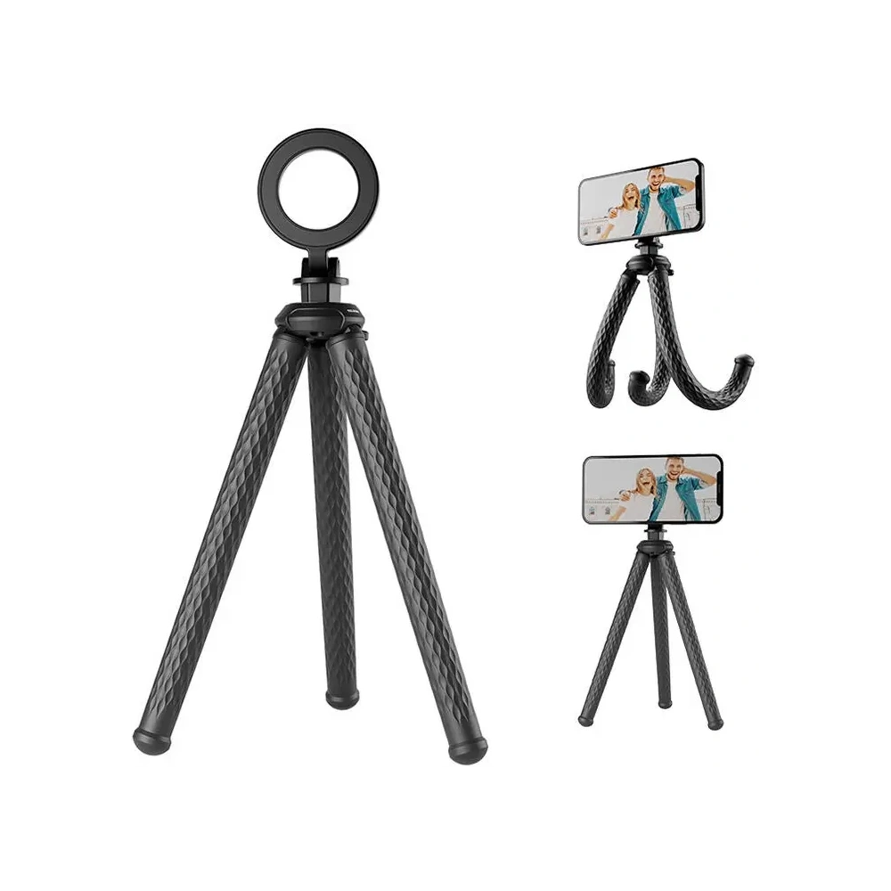 Hurtownia GSM - TELESIN trepied flexibil MagSafe pentru telefon (negru) - TLS210 - {ean13} - Hurt