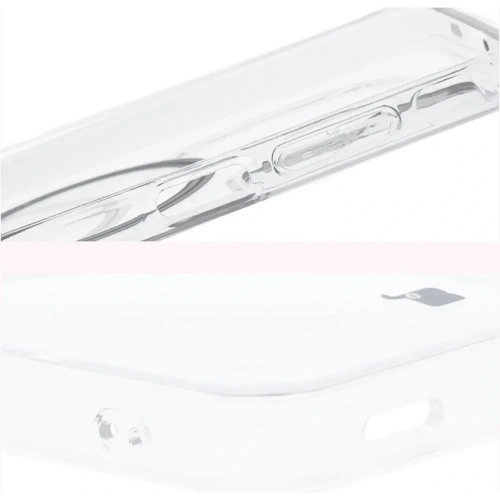 Etui z pierścieniem magnetycznym Bizon Case CrystalO do Samsung Galaxy A16 4G/5G przezroczyste