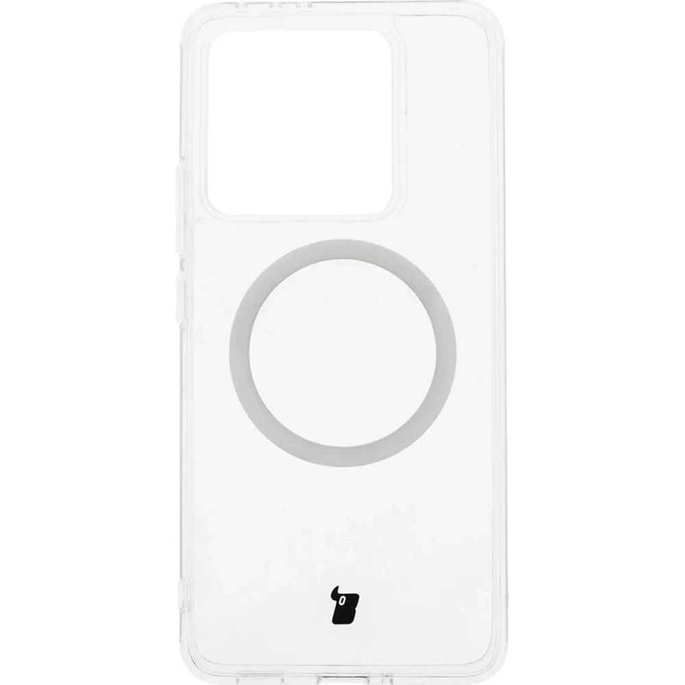Hurtownia GSM - Etui z pierścieniem magnetycznym Bizon Case CrystalO do Xiaomi 14T przezroczyste - BIZ8285 - {ean13} - Hurt