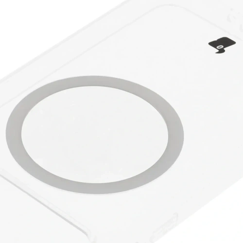 Etui z pierścieniem magnetycznym Bizon Case CrystalO do Xiaomi 14T przezroczyste