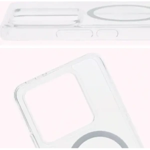 Hurtownia GSM - Etui s magnetickým kroužkem Bizon Case CrystalO pro Xiaomi 14T průhledné - BIZ8285 - {ean13} - Hurt
