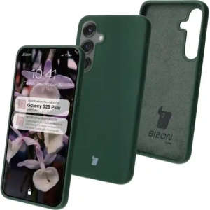 Hurtownia GSM - Silikonové pouzdro Bizon Soft Case pro Samsung Galaxy S25+ Plus tmavě zelené - BIZ8287 - {ean13} - Hurt