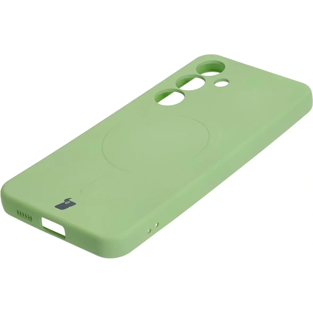 Hurtownia GSM - Bizon Case Silikon Magnetic Samsung Galaxy S25 / Galaxy S24 hellgrün - BIZ8288 - {ean13} - Hurt