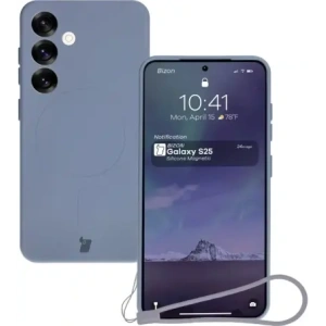 Hurtownia GSM - Caz de silicon Bizon Magnetic Samsung Galaxy S25 / Galaxy S24 gri - BIZ8289 - {ean13} - Hurt
