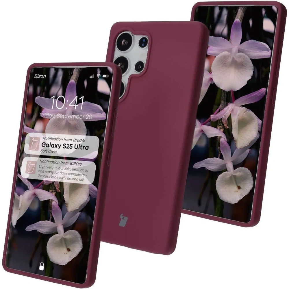 Wholesale Bizon Soft Case Samsung Galaxy S25 Ultra dark purple - BIZ8290 - {ean13} - Hurt