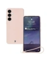 Bizon Case Silicone Magnetic Samsung Galaxy S25+ Plus / S24+ Plus roz deschis