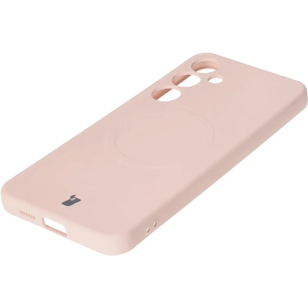 Hurtownia GSM - Bizon Case Szilikon Magnetic Samsung Galaxy S25+ Plus / S24+ Plus világos rózsaszín - BIZ8291 - {ean13} - Hurt