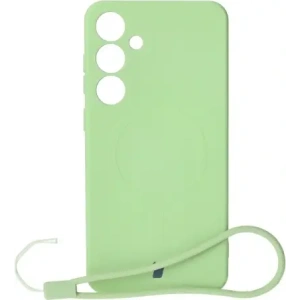 Hurtownia GSM - Bizon Case Silicone Magnetic Samsung Galaxy S25+ Plus / S24+ Plus verde deschis - BIZ8292 - {ean13} - Hurt