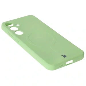 Hurtownia GSM - Bizon Case Silicone Magnetic Samsung Galaxy S25+ Plus / S24+ Plus világos zöld - BIZ8292 - {ean13} - Hurt