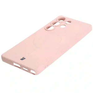 Wholesale Bizon Case Silicone Magnetic Samsung Galaxy S25 Ultra light pink - BIZ8294 - {ean13} - Hurt