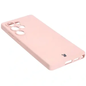 Wholesale Bizon Case Silicone Magnetic Samsung Galaxy S25 Ultra light pink - BIZ8294 - {ean13} - Hurt
