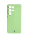 Wholesale Bizon Case Silicone Magnetic Samsung Galaxy S25 Ultra light green - BIZ8295 - {ean13} - Hurt