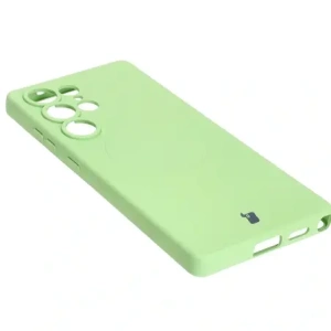 Wholesale Bizon Case Silicone Magnetic Samsung Galaxy S25 Ultra light green - BIZ8295 - {ean13} - Hurt