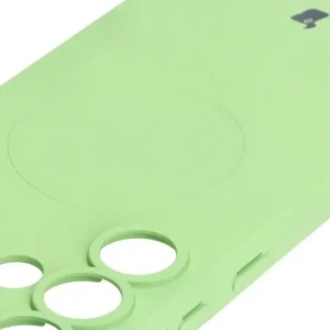 Wholesale Bizon Case Silicone Magnetic Samsung Galaxy S25 Ultra light green - BIZ8295 - {ean13} - Hurt