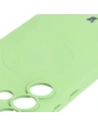Wholesale Bizon Case Silicone Magnetic Samsung Galaxy S25 Ultra light green - BIZ8295 - {ean13} - Hurt