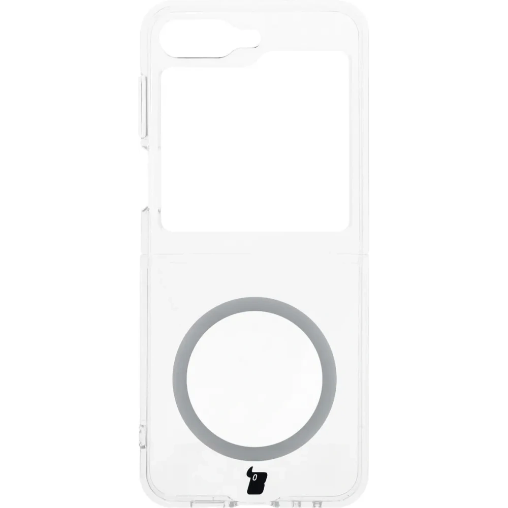 Wholesale Bizon Case CrystalO Magnetic Samsung Galaxy Z Flip6 clear - BIZ8296 - {ean13} - Hurt