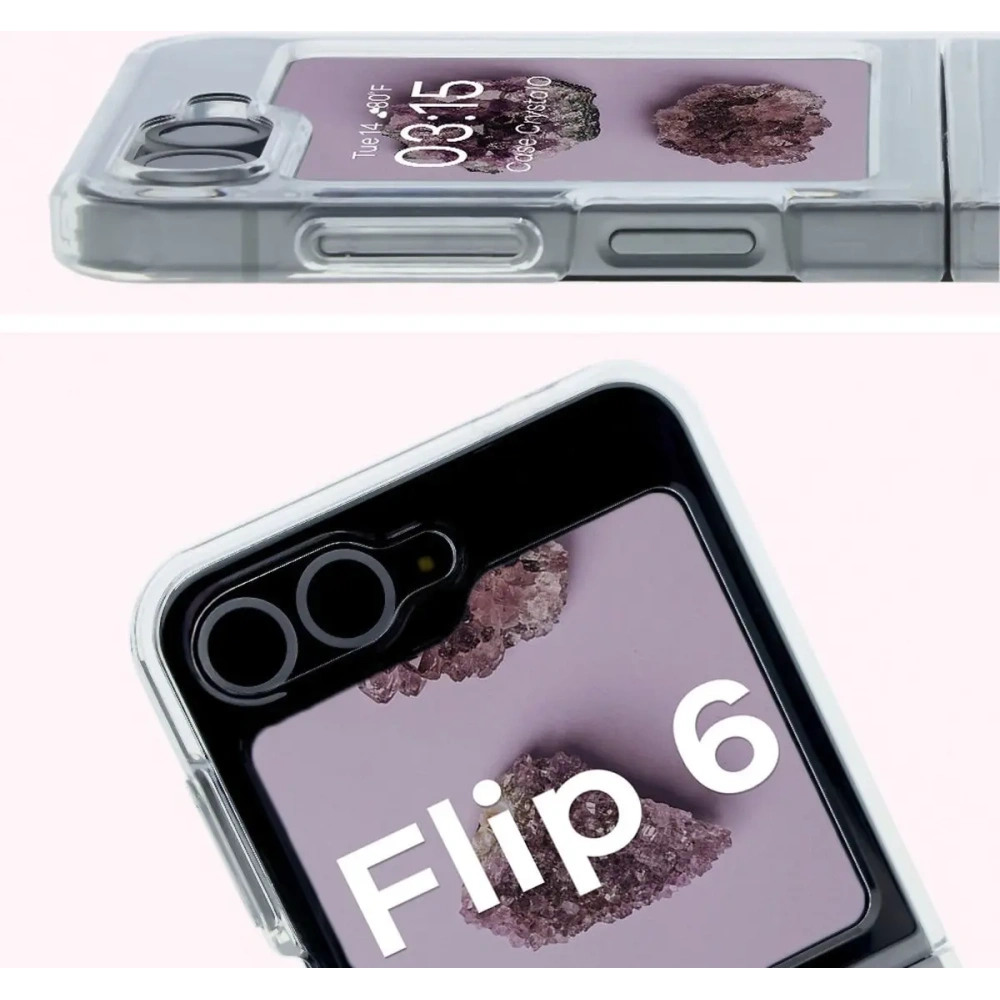 Hurtownia GSM - Bizon Case CrystalO Magnetic Samsung Galaxy Z Flip6 klar - BIZ8296 - {ean13} - Hurt