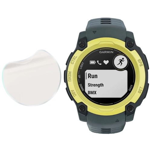 Folia matowa Bizon Glass Watch Film Sun do Garmin Instinct E 40 mm [2 PACK]