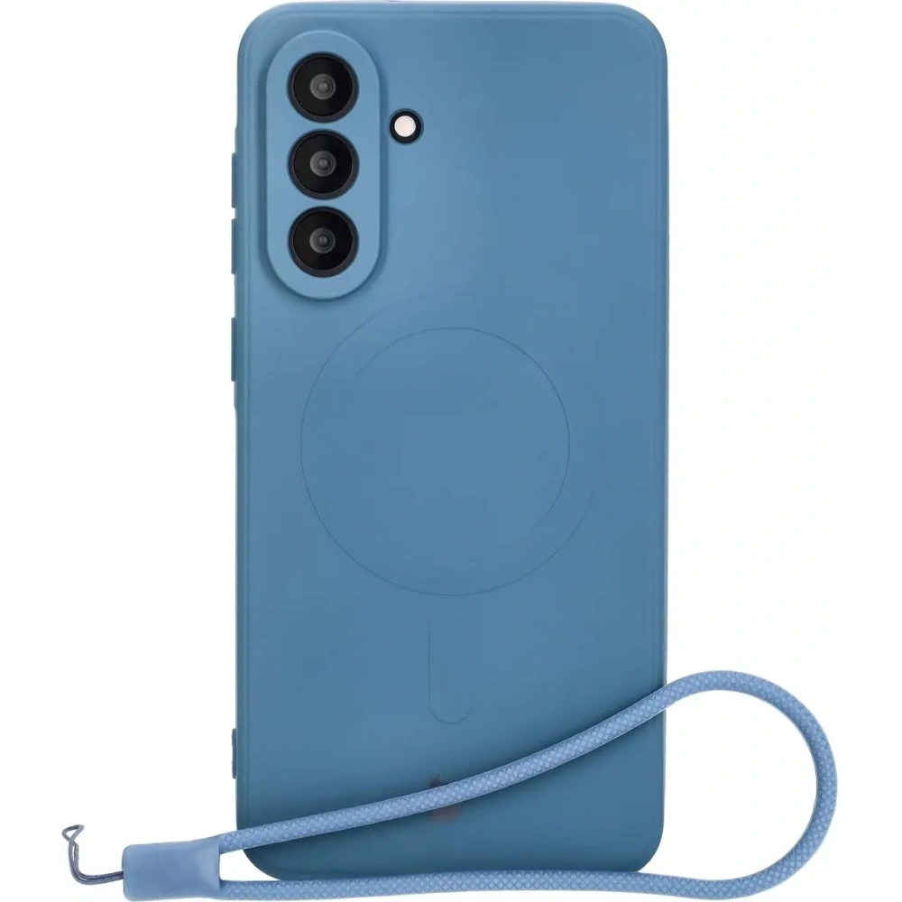 Hurtownia GSM - Caz de silicon Bizon Magnetic Sq Samsung Galaxy A56 5G albastru marin - BIZ8300 - {ean13} - Hurt