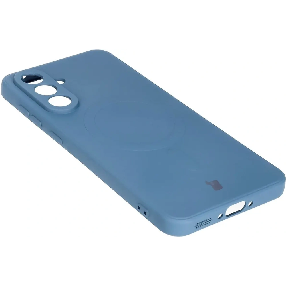 Hurtownia GSM - Caz de silicon Bizon Magnetic Sq Samsung Galaxy A56 5G albastru marin - BIZ8300 - {ean13} - Hurt