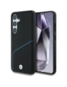 BMW Ledertexturiert und glatt MagSafe Samsung Galaxy S25 schwarz
