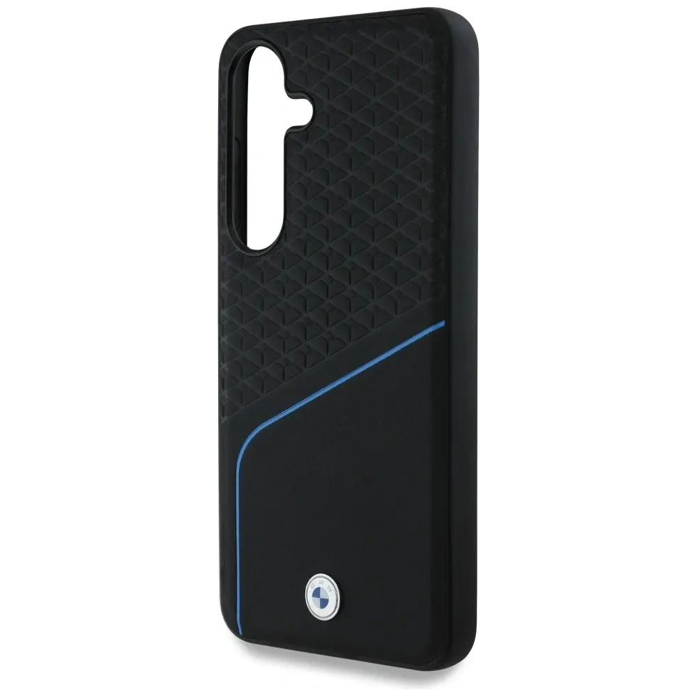 Hurtownia GSM - BMW Ledertexturiert und glatt MagSafe Samsung Galaxy S25 schwarz - BMW803 - {ean13} - Hurt