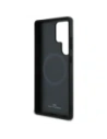 Hurtownia GSM - Etui BMW Leather Textured and Smooth MagSafe do Samsung Galaxy S25 Ultra czarny - BMW804 - {ean13} - Hurt