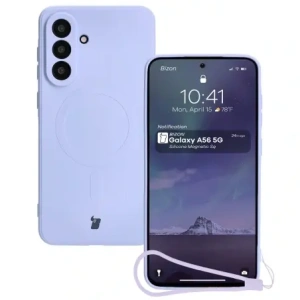 Hurtownia GSM - Bizon Case Silikon Magnetic Sq Samsung Galaxy A56 5G helllila - BIZ8301 - {ean13} - Hurt
