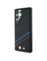 Hurtownia GSM - BMW Leder Tricolor Überquerungsstreifen MagSafe Samsung Galaxy S25 Ultra schwarz - BMW806 - {ean13} - Hurt