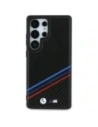 Hurtownia GSM - BMW Leder Tricolor Überquerungsstreifen MagSafe Samsung Galaxy S25 Ultra schwarz - BMW806 - {ean13} - Hurt