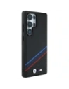 Hurtownia GSM - BMW Leder Tricolor Überquerungsstreifen MagSafe Samsung Galaxy S25 Ultra schwarz - BMW806 - {ean13} - Hurt