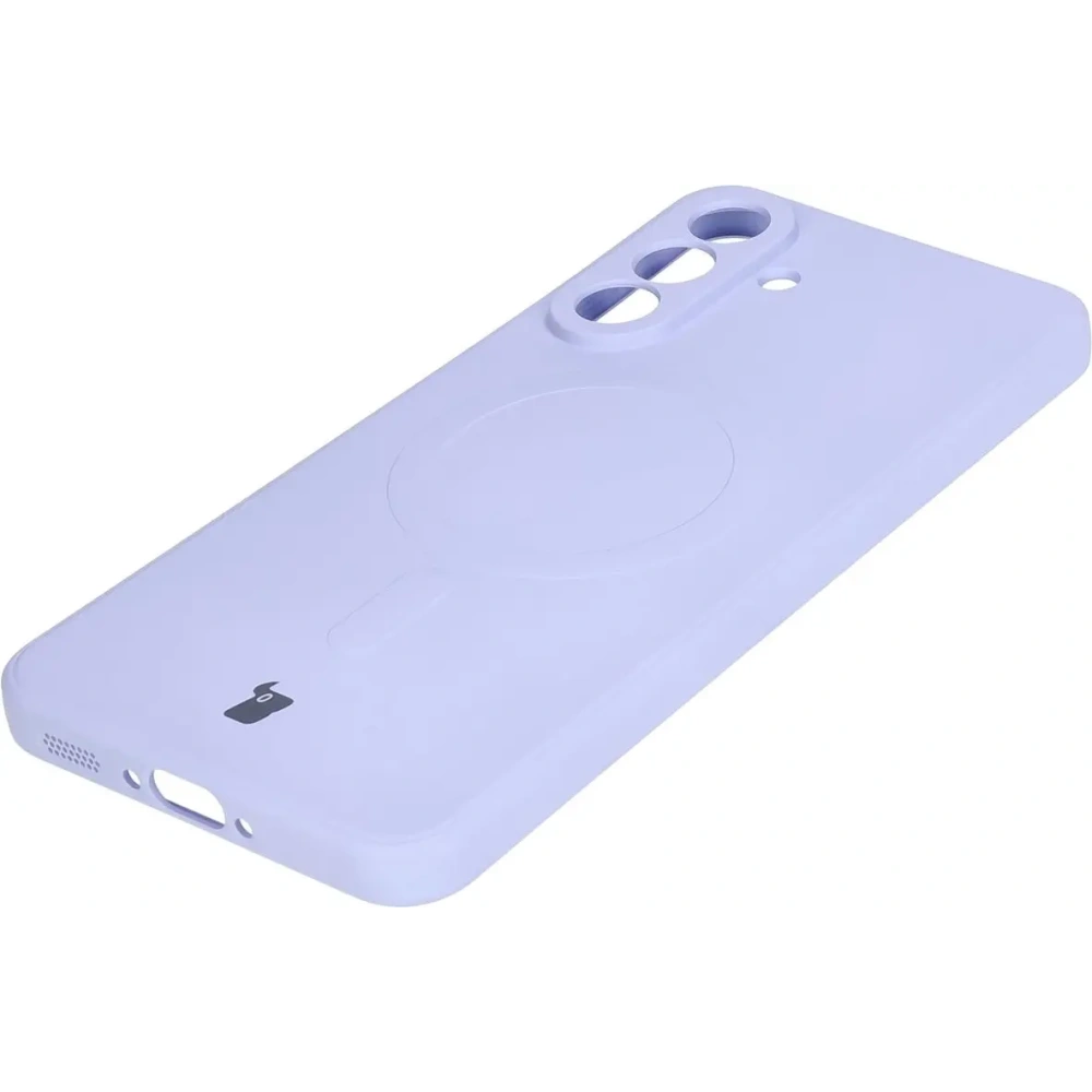 Hurtownia GSM - Bizon Caz Silicone Magnetic Sq Samsung Galaxy A56 5G violet deschis - BIZ8301 - {ean13} - Hurt