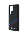 Hurtownia GSM - BMW Leder Tricolor Überquerungsstreifen MagSafe Samsung Galaxy S25 Ultra schwarz - BMW806 - {ean13} - Hurt