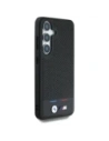 Hurtownia GSM - Etui BMW Leather Tricolor Stripe MagSafe do Samsung Galaxy S25 czarny - BMW807 - {ean13} - Hurt