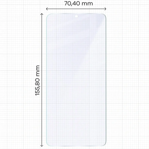 Folia matowa Bizon Glass Film Sun do Xiaomi Poco X7 Pro [2 PACK]