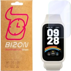 Hurtownia GSM - Bizon Glass Watch Mule Xiaomi Okos Karkötő 9 Aktív - BIZ8304 - {ean13} - Hurt