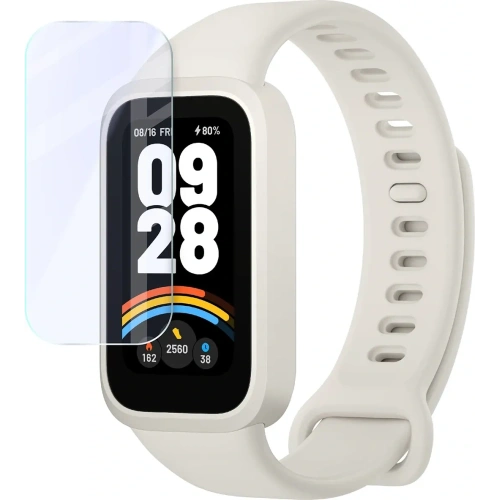 Elastyczne szkło hybrydowe Bizon Glass Watch Mule do Xiaomi Smart Band 9 Active