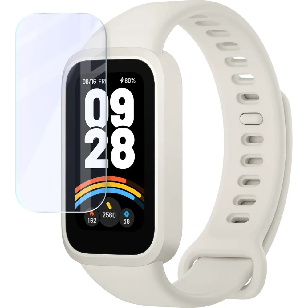 Hurtownia GSM - Elastické hybridní sklo Bizon Glass Watch Mule pro Xiaomi Smart Band 9 Active - BIZ8304 - {ean13} - Hurt