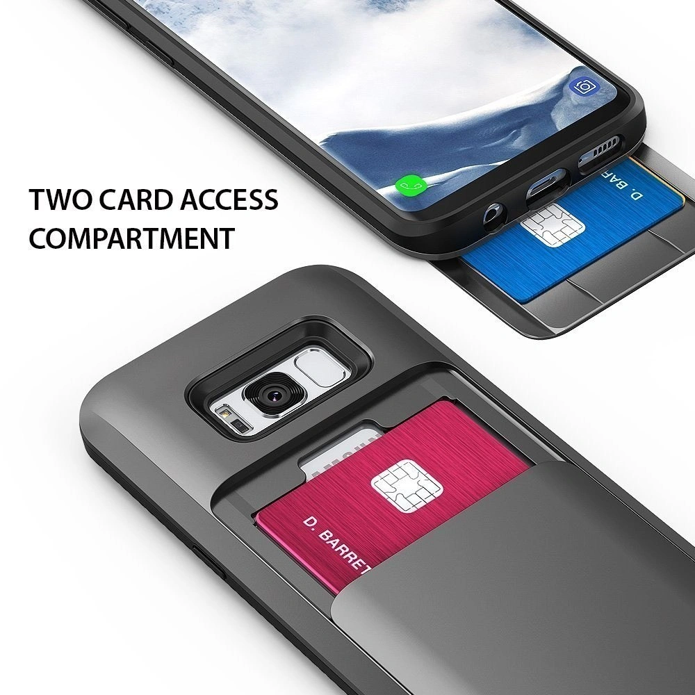 Hurtownia GSM - Etui Ringke Acces Wallet Samsung Galaxy S8 Plus Lesklá Bílá - RGK440GLS - {ean13} - Hurt