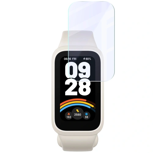 Elastyczne szkło hybrydowe Bizon Glass Watch Mule do Xiaomi Smart Band 9 Active