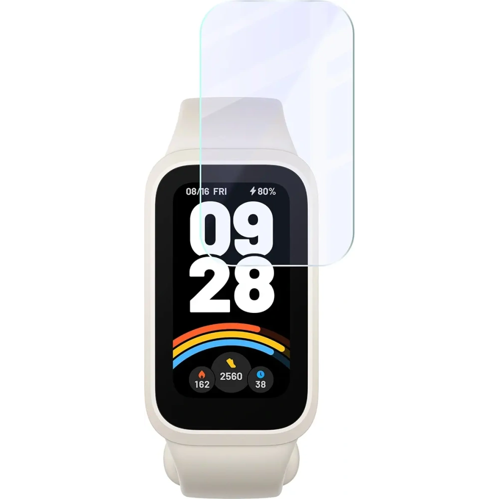 Hurtownia GSM - Sticlă hibridă flexibilă Bizon Glass Watch Mule pentru Xiaomi Smart Band 9 Active - BIZ8304 - {ean13} - Hurt