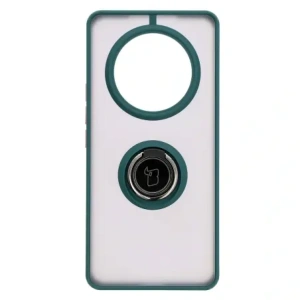 Hurtownia GSM - Etui s úchopem na prst Bizon Case Hybrid Ring pro Honor Magic7 Lite kouřové s tmavě zeleným rámečkem - BIZ8305 - {ean13} - Hurt
