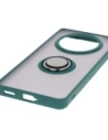 Wholesale Bizon Case Hybrid Ring Honor Magic7 Lite smoky with a dark green frame - BIZ8305 - {ean13} - Hurt